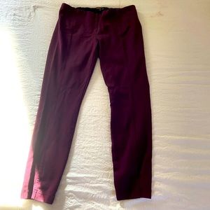 Wine colored dress pants